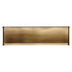 M Marcus Heritage Brass Interior Letter Flap 299 x 83mm